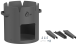 Печь под казан Казанка-360