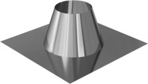 Крышная разделка прямая (430/0,5) Ф280